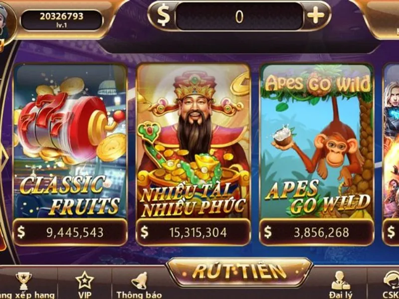 Các loại máy đánh bạc (slots) đa dạng tại f16878 vip